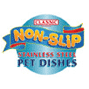 classic non slip stainless steel pet dishes
